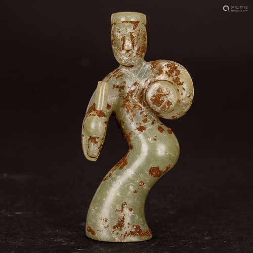 CHINESE JADE FIGURINE