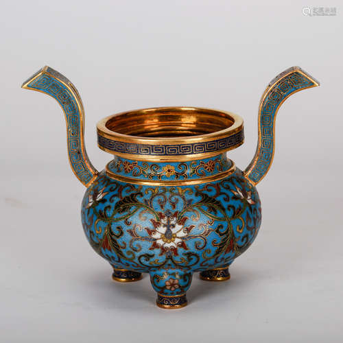 CHINESE CLOISONNE CENSER