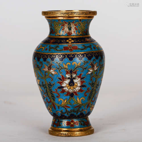 CHINESE CLOISONNE VASE