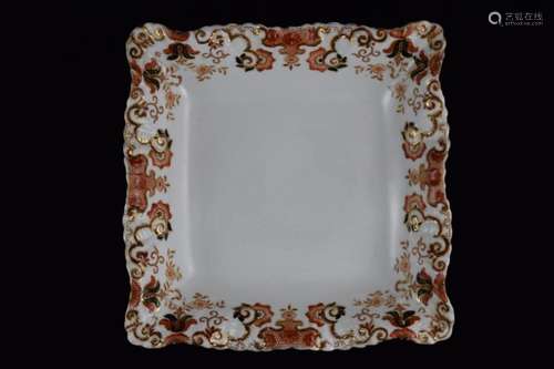 SAMUEL REDFORD SQUARE PORCELAIN SERVING BOWL