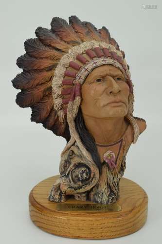 STEVEN HERRERO CRAZY HORSE NATIVE AMERICAN CHIEF