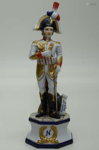 CONTINENTAL PORCELAIN SOLDIER MARSHAL MURAT