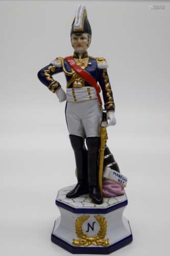CONTINENTAL PORCELAIN SOLDIER MARSHAL NEY