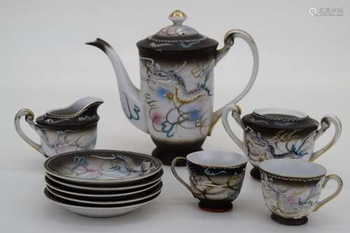 MORIAGE FLYING DRAGON PORCELAIN SERVICE