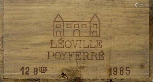 CHÂTEAU LEOVILLE POYFERRE 1985 France, Bordeaux, Saint-Julien, 2ème Grand Cru Classé