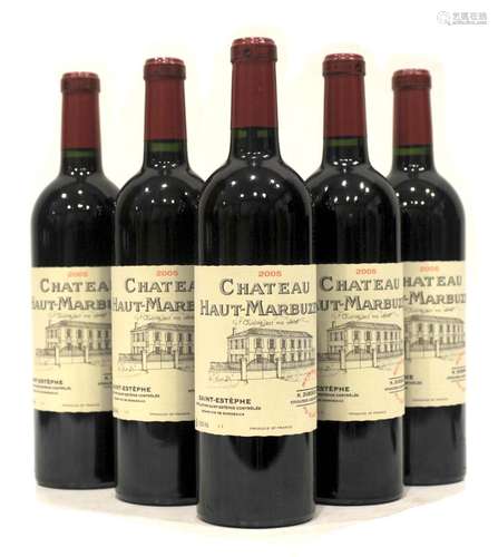 CHÂTEAU HAUT-MARBUZET 2005 France, Bordeaux, Saint-Estephe Cru Bourgeois Exceptionnel