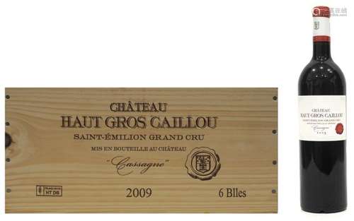 CHÂTEAU HAUT GROS CAILLOU 2009 France, Bordeaux, Saint-Emilion Grand Cru