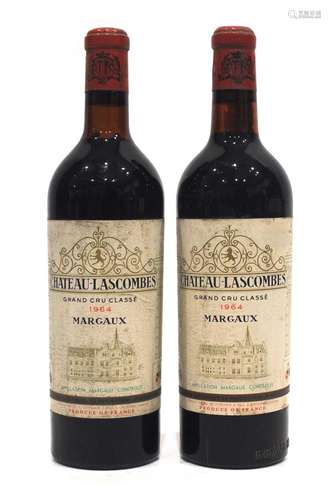 CHÂTEAU LASCOMBES 1964 France, Bordeaux, Margaux Grand Cru Classé