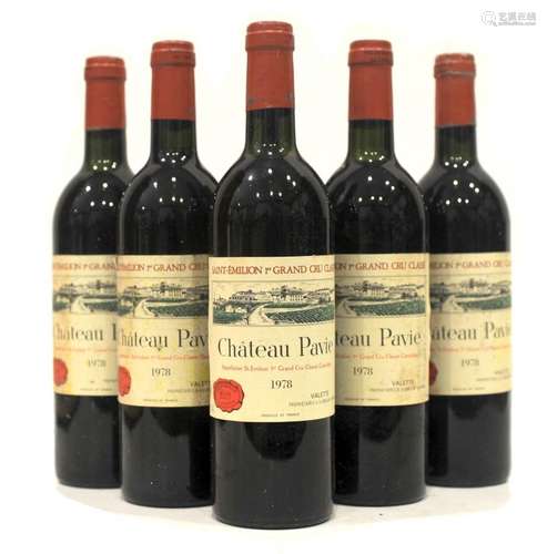 CHÂTEAU PAVIE 1978 France, Bordeaux, Saint-Emilion 1er Grand Cru Classé