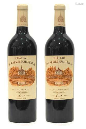 CHÂTEAU LES CARMES HAUT-BRION 2005 France, Bordeaux, Pessac-Léognan