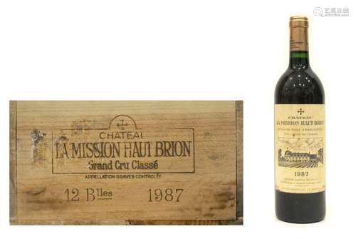 CHÂTEAU LA MISSION HAUT-BRION 1987 France, Bordeaux, Graves CC