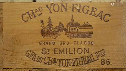 CHÂTEAU YON-FIGEAC 1986 France, Bordeaux, Saint-Emilion Grand Cru Classé