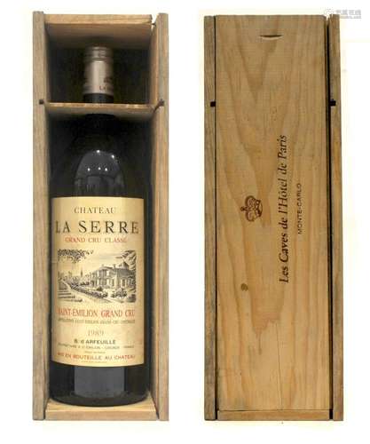 CHÂTEAU LA SERRE, MAGNUM 1989 France, Bordeaux, Saint-Emilion Grand Cru Classé