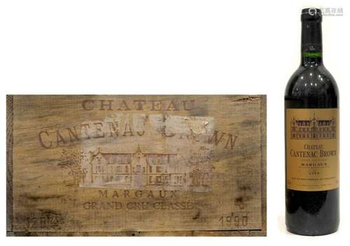 CHÂTEAU CANTENAC BROWN 1990 France, Bordeaux, Margaux Grand Cru Classé