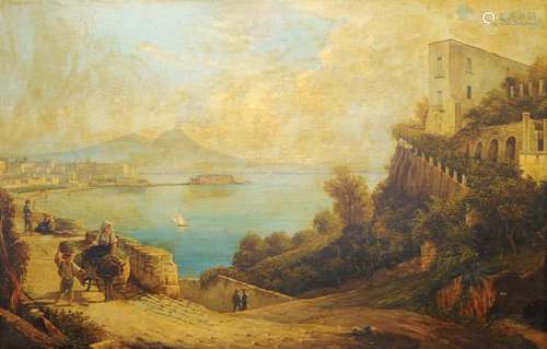 GUGLIELMO GIUSTI (1824-c.1916) Le Golfe de Naples