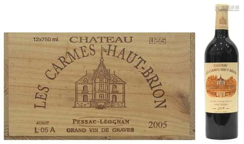 CHÂTEAU LES CARMES HAUT-BRION 2005 France, Bordeaux, Pessac-Léognan