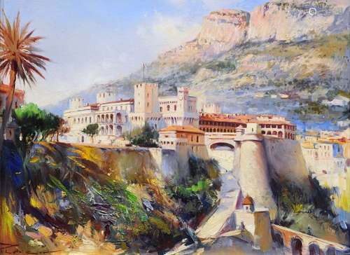 VIACHESLAV PLOTNIKOV (1962) Le Palais Princier de Monaco