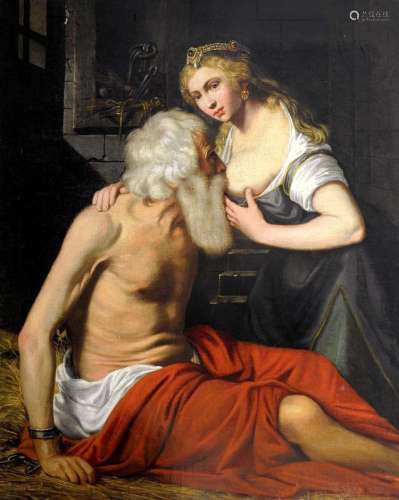 GERARD DOUFFET (1594-c.1665), ATTRIBUE La Charité Romaine