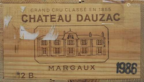 CHÂTEAU DAUZAC 1986 France, Bordeaux, Margaux Grand Cru Classé