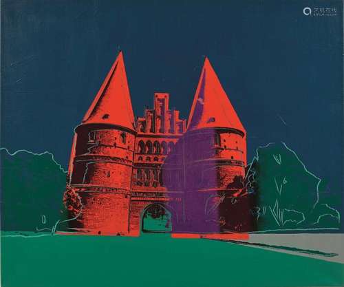 ¤ Andy WARHOL (1928 - 1987) HOLSTENTOR - 1980 Sérigraphie et acrylique sur toile