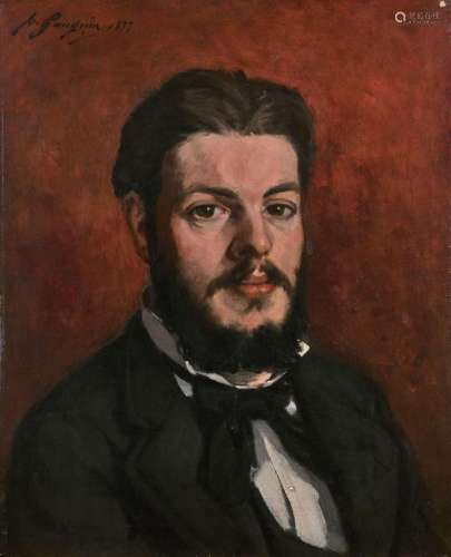 Paul GAUGUIN 1848 - 1903 Portrait de Claude Antoine Charles Favre – 1877 Huile sur toile