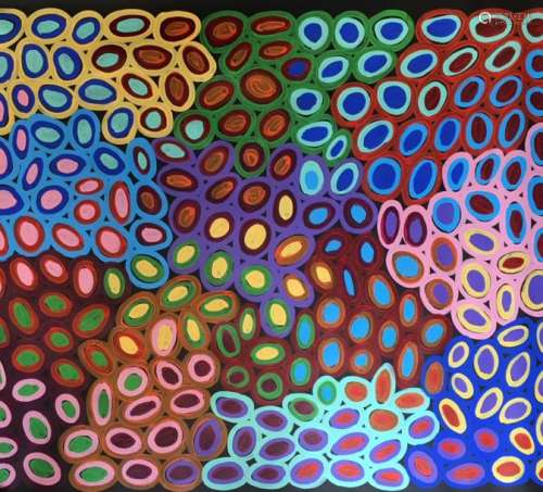 Raelene Stevens		Bush Flowers, 2012 Acrylique sur...