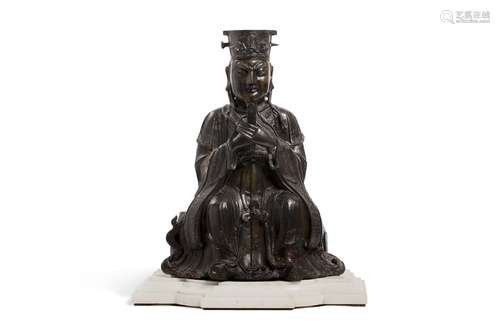 Chine, période Ming, XVIIe siècleStatuette en b...