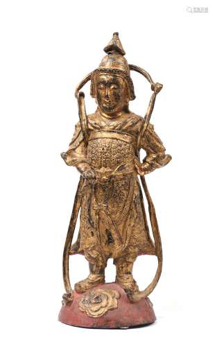 Chine, période Ming, XVIIe siècleSujet en bronz...