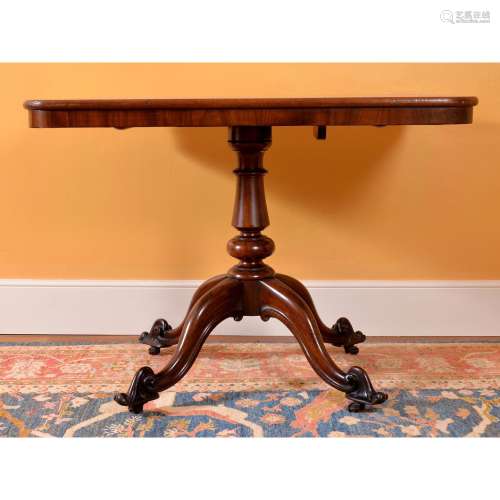 A Victorian mahogany rectangular centre table