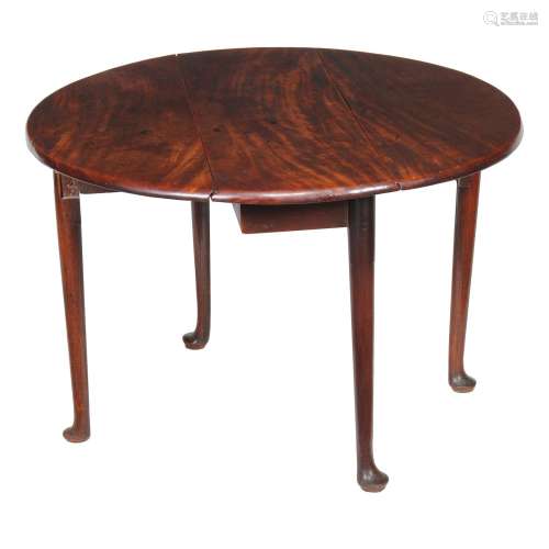 A George II mahogany gateleg table