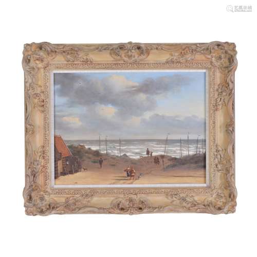 Dutch School (19th/20th century)Harbour scene Oil on boardSigned with initials AV.V. lower right27.5 x 35.5cm (10 7/8 x 14in.)