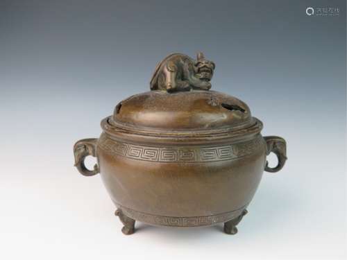 Copper censer