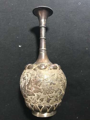 Chinese Silver Vase