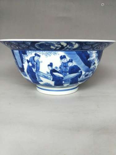 Chinese Blue and White Porcelain Bowl