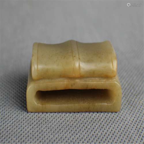 A  Ming Dynasty He Tian Yellow Jade piece