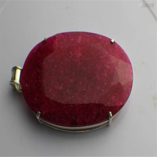 A Ruby pendant