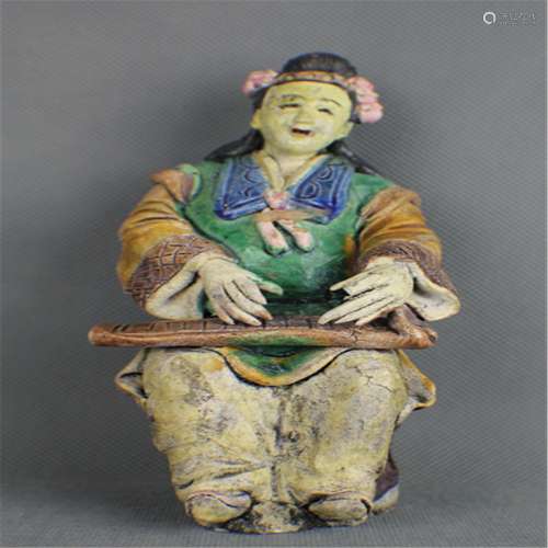 A  Qing dynasty “Shi Wan” Figure