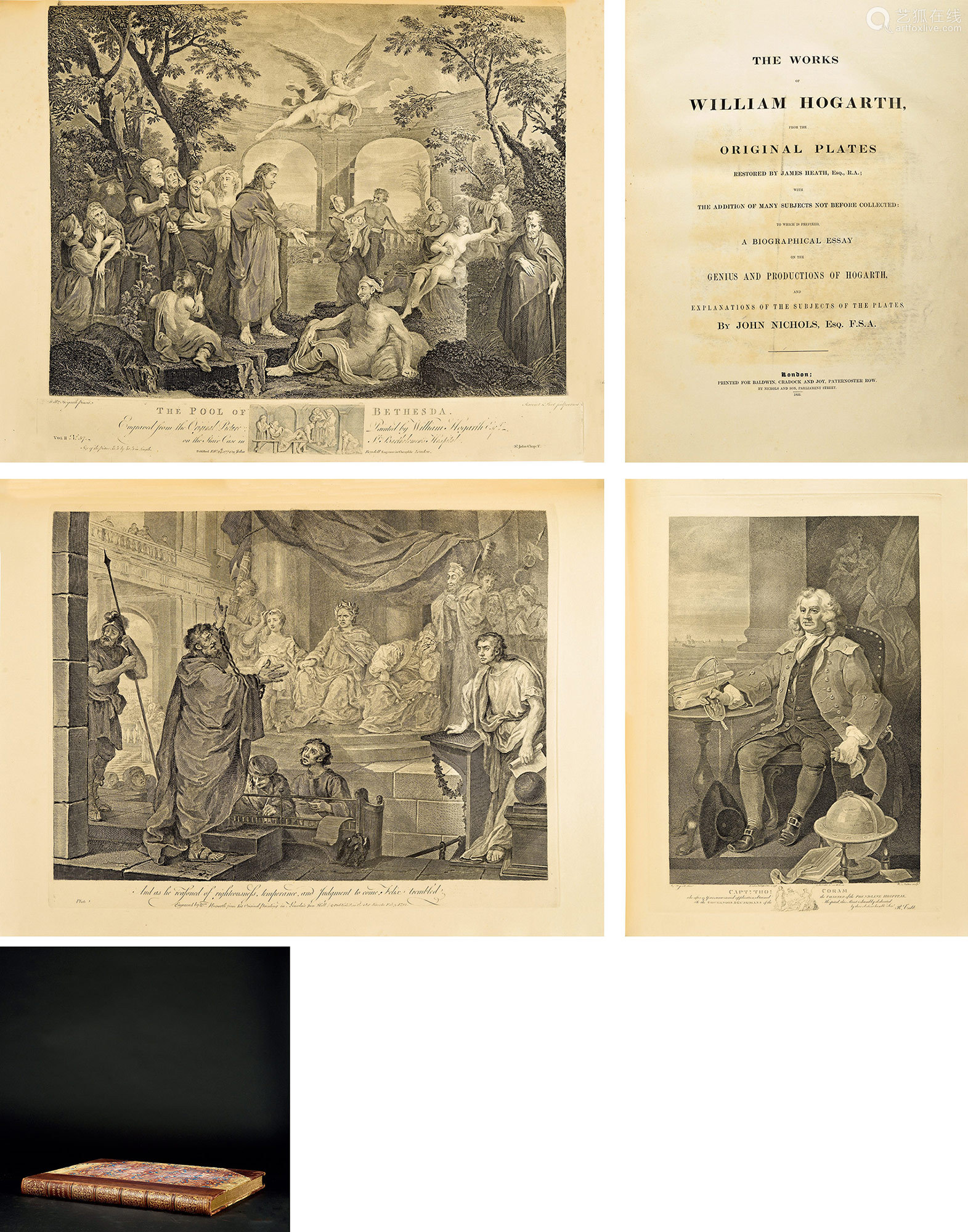 英国绘画之父威廉 霍加斯巨幅版画集 Deal Price Picture 英国绘画之父威廉 霍加斯巨幅版画集 Deal Price Picture