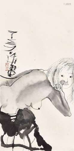 石虎(b.1942)  凝视