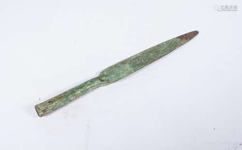 ANCIENT LURISTAN BRONZE SPEAR POINT