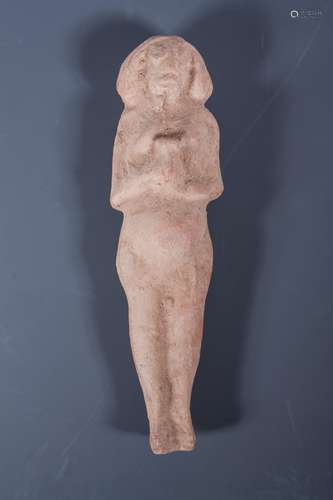 ANCIENT NEAR EASTERN SUMERIAN TERRACOTTA FIGURE