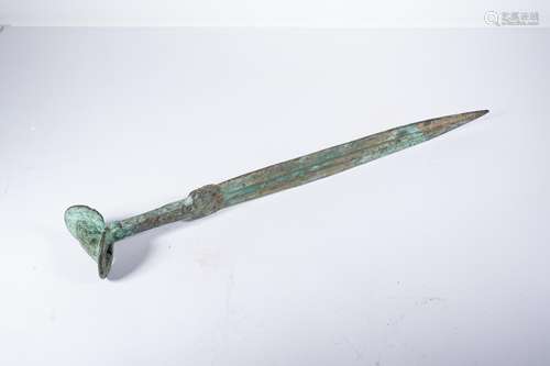 ANCIENT LURISTAN BRONZE DAGGER