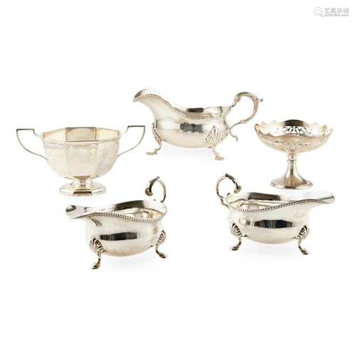 A collection of silver Height 10.5cm, weight (all in): 34.8oz