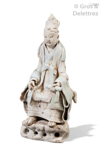 Chine, Style Yuan, fin de la période Qing Statuet...