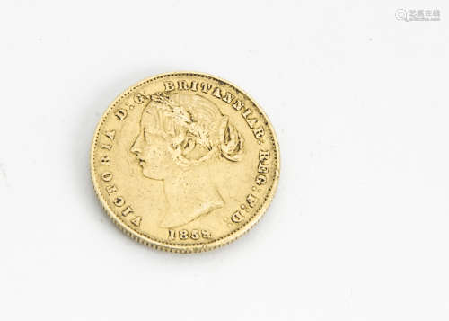 A rare Victorian Australian full sovereign