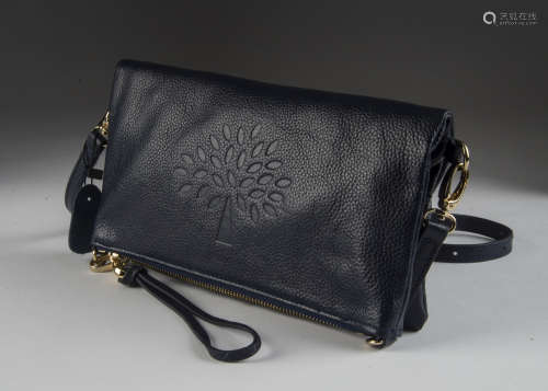 A modern leather handbag by Mulberry