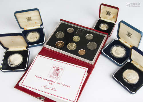 A collection of modern proof and other coins