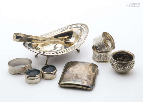 A collection of 19th and 20th Century silver