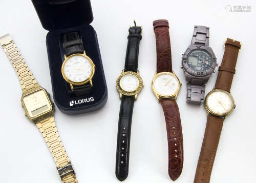 A collection of vintage and modern watches