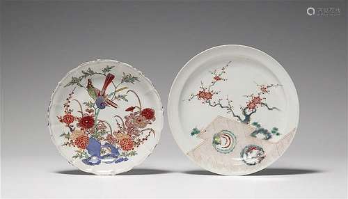 Two Arita plates. 18th/19th century